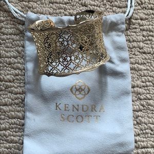 Kendra Scott Candice Gold Cuff Bracelet